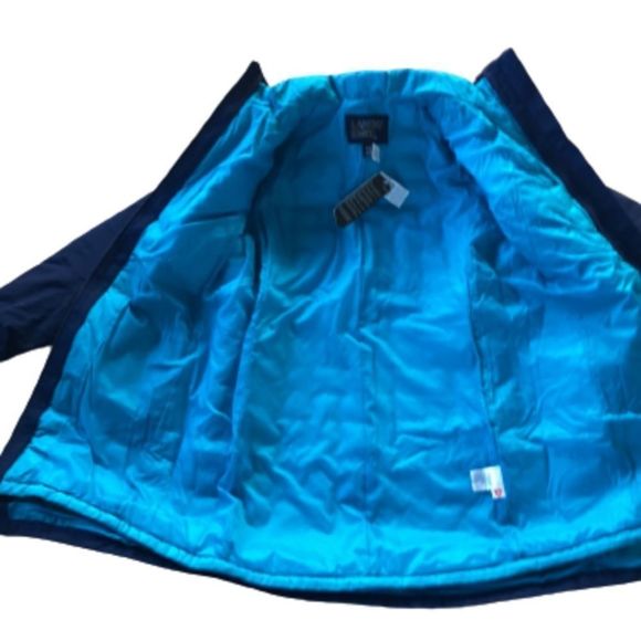 Lands' End Jackets & Blazers - New Land’s End Plus Tall 3 in 1 Squall Waterproof coat removable inner coat Navy